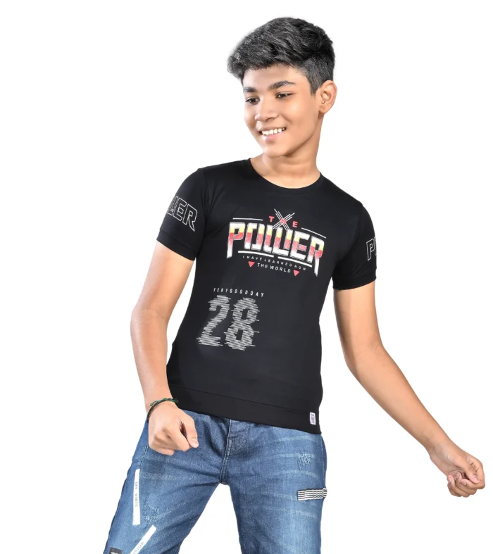 POWER Printed T-Shirts | Boys
