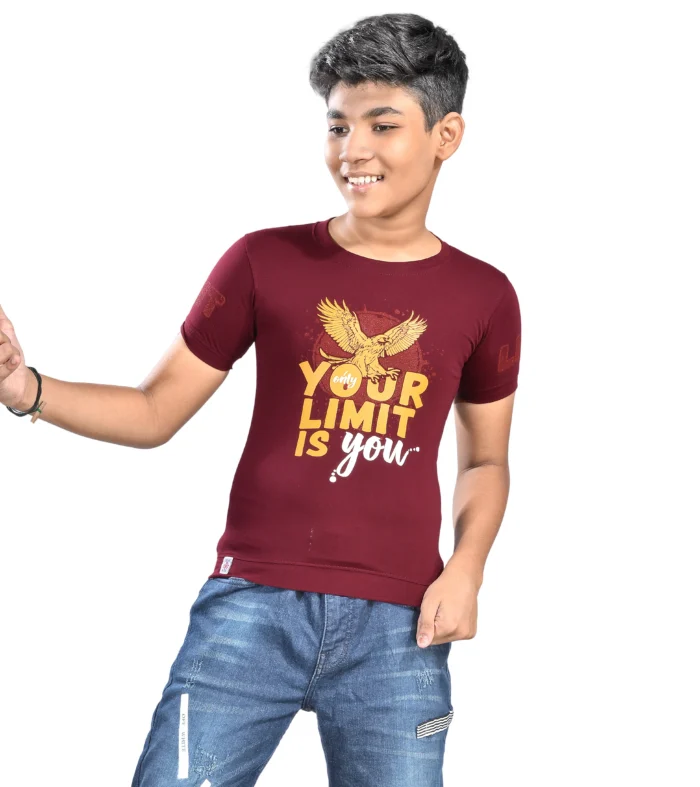 YOUR LIMIT Printed T-Shirts | Boys