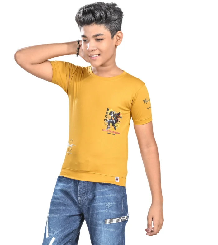Chinese Art Printed T-Shirts | Boys